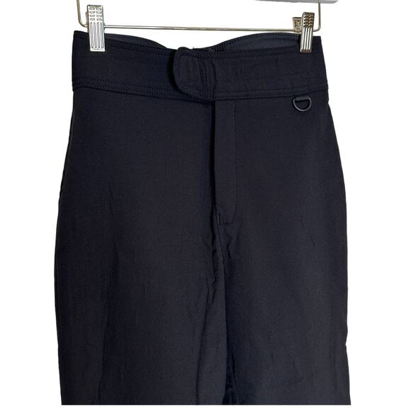 Vintage Schoeller Black Stirrup Ski Pants size 8 - Picture 5 of 11